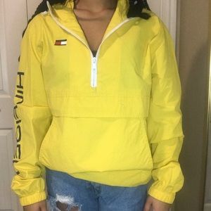 Yellow Tommy Hilfiger Raincoat